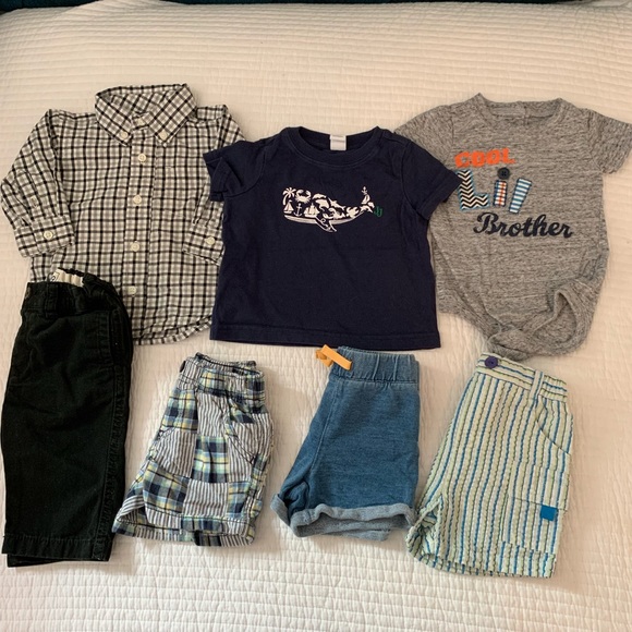 6 month boy summer clothes
